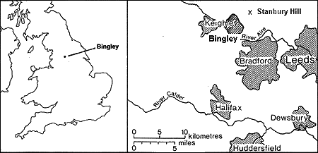 Map of Stanbury Hill